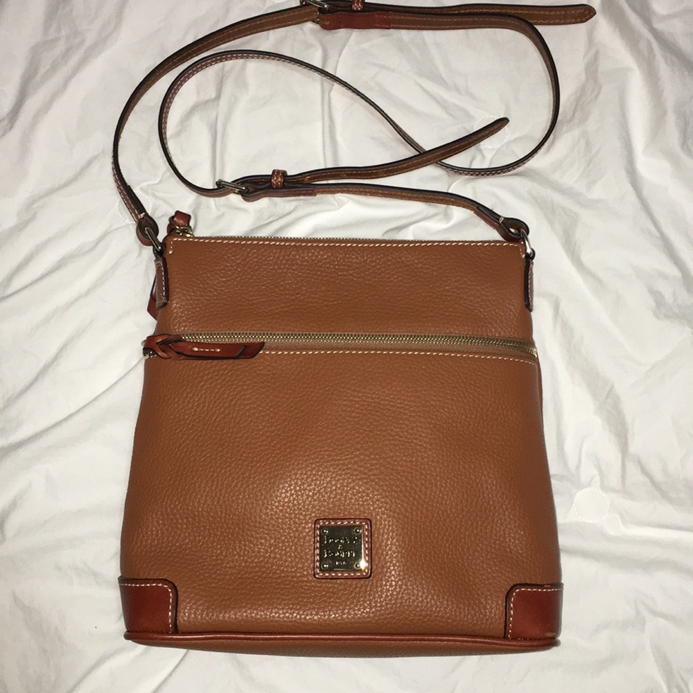 Dooney & Bourke Pebble Grain Crossbody - Caramel